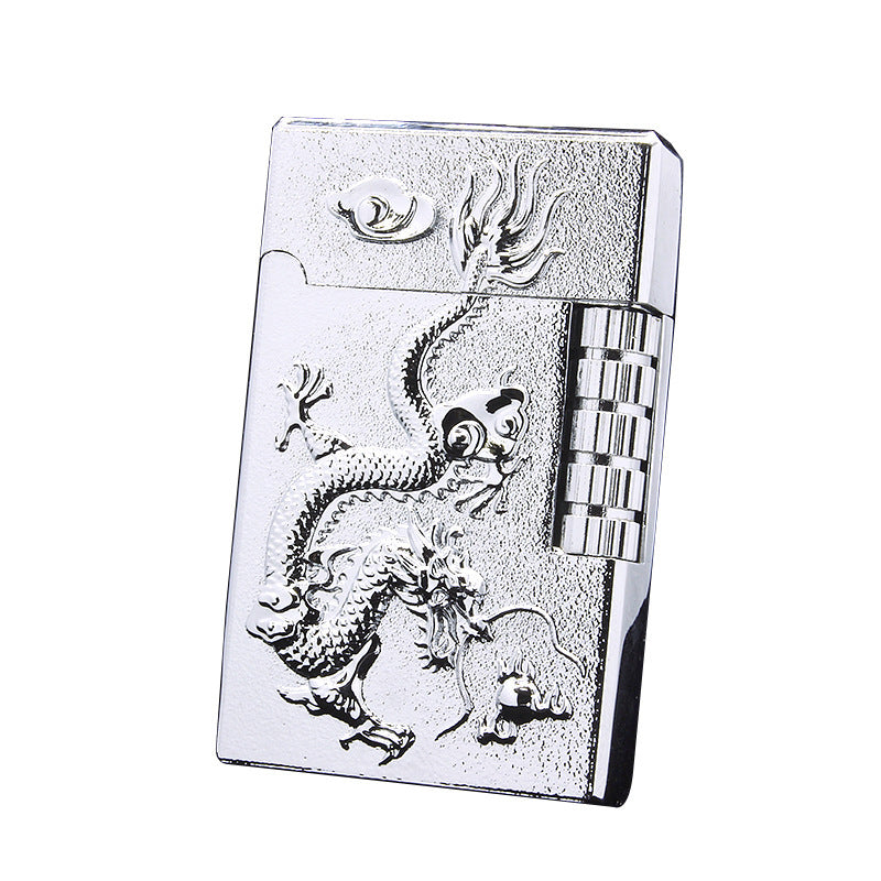 Embossed Chinese Dragon Gas Lighters