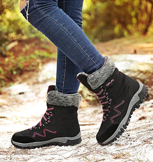 Conquer winter with LunaFrost's Outdoor Snow Boots—ideal for skiing, travel, and hiking. Embrace warmth and style with every step.