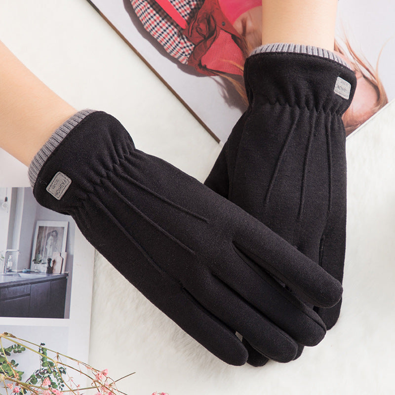 Verdickte Thermohandschuhe für den Winter für Damen