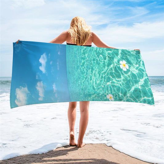 Square beach towel