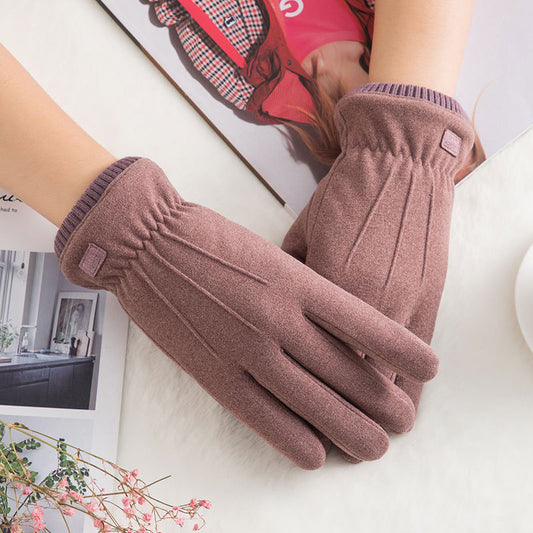 Verdickte Thermohandschuhe für den Winter für Damen