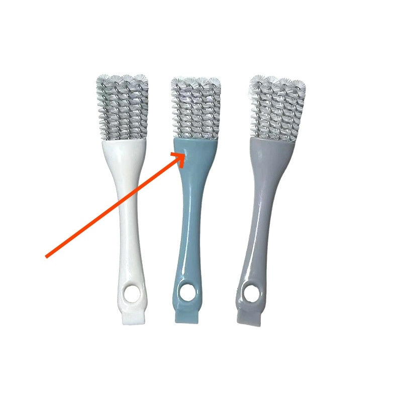 Multi-purpose Double-headed Groove Gap Brushes Gas Cooker Cleaning Brush