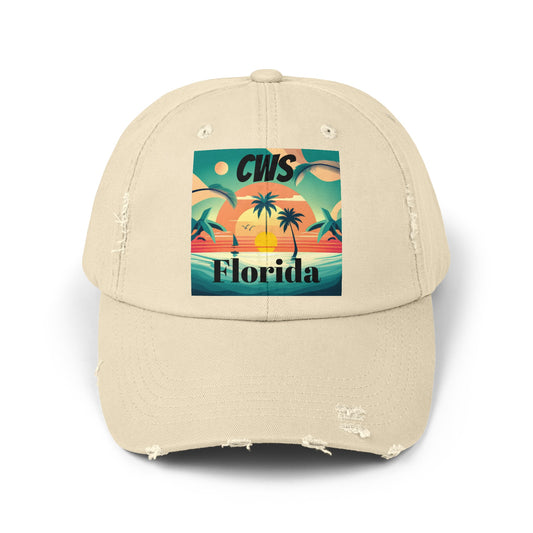 CWS Florida Unisex Distressed Cap von Cozy Winter Store (Versand nur innerhalb der USA)