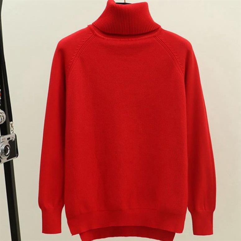 Turtleneck Women Sweater Winter Warm Female Jumper