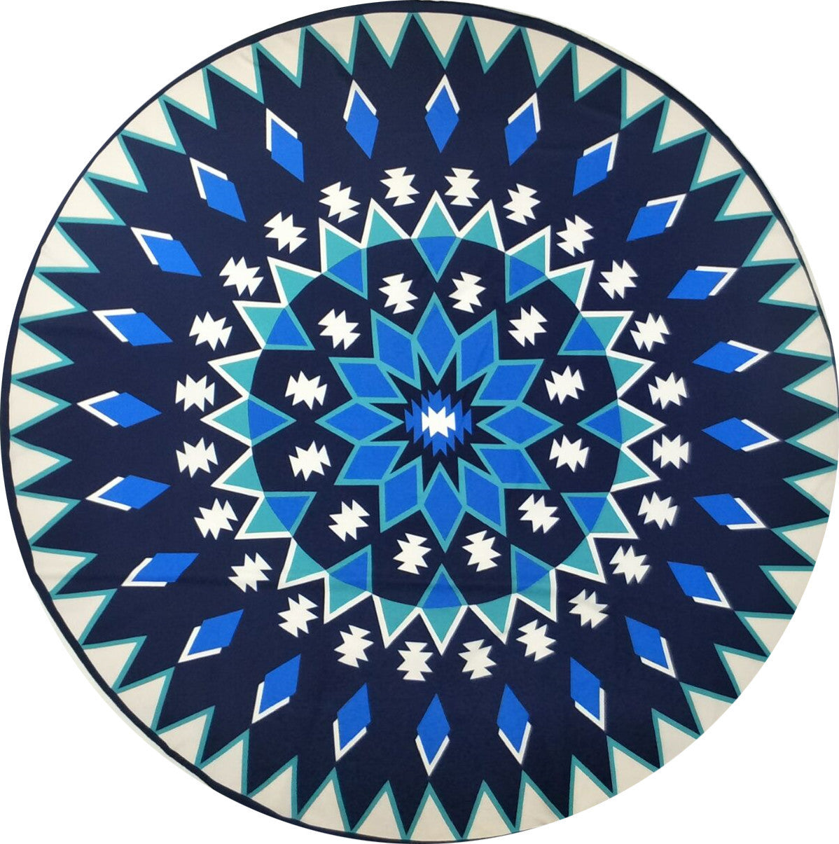 Round beach towel