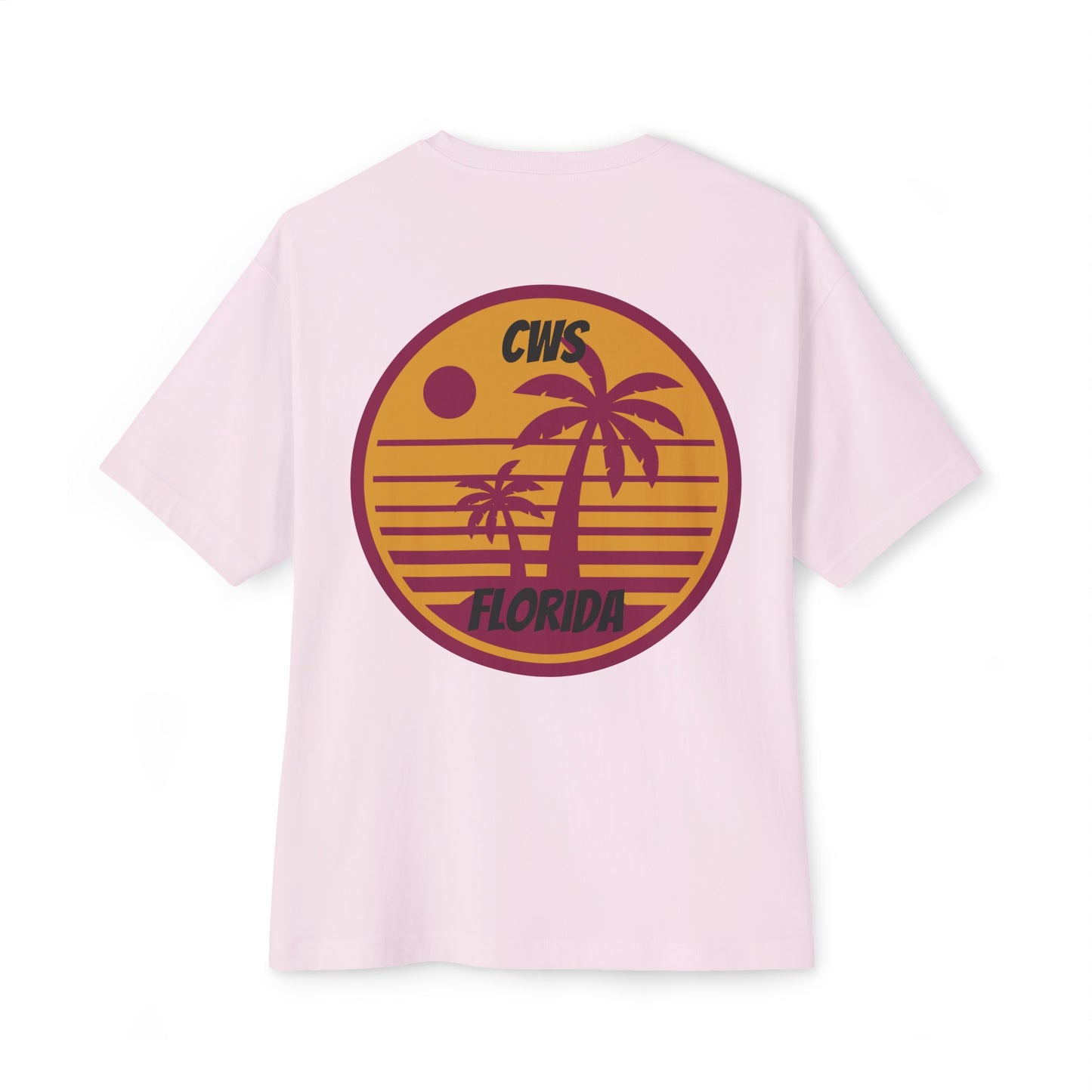 CWS Florida Unisex Oversized Boxy Tee By Cozy Winter Store (ships within USA only)