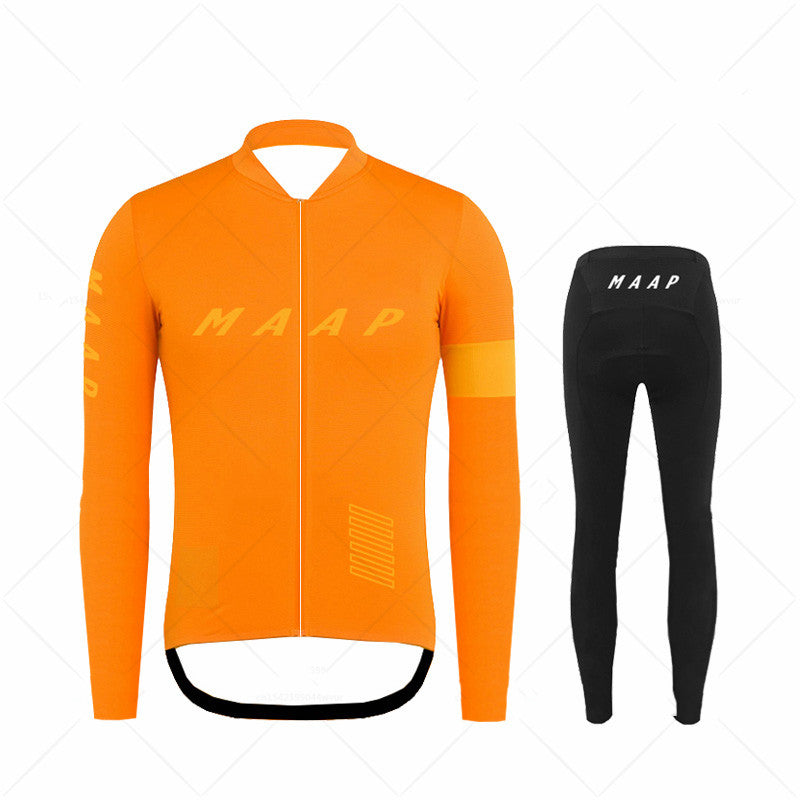 Spring And Autumn Thermal Cycling Jersey Long-sleeve Overalls