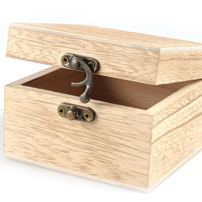 Wooden Watch Box Paulownia Craft Gift Box  High-end Wooden Box