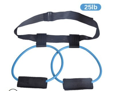 Leg muscle training rope natural latex elastic rope slimming training body yoga with pull rope