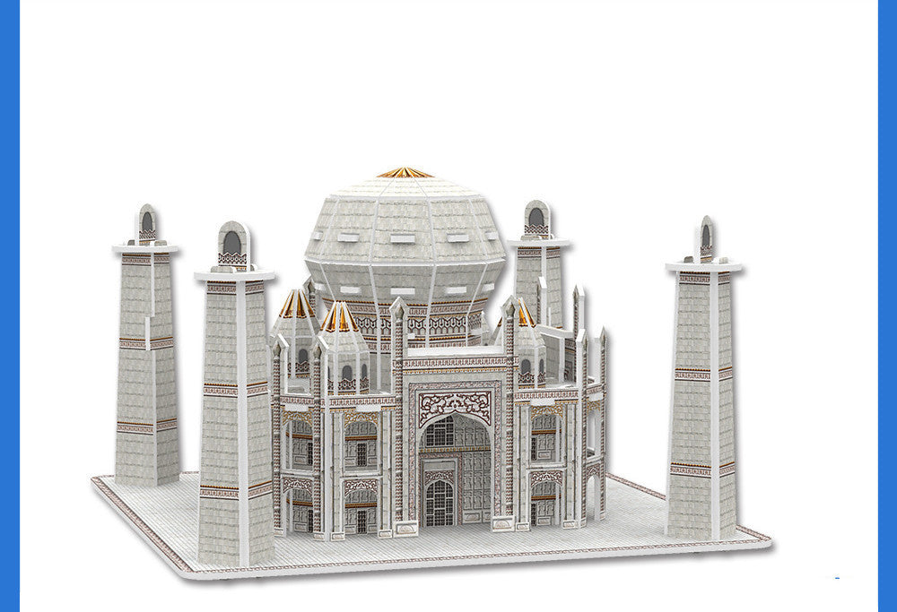 Paper Building Model Three-dimensional Puzzle Toy