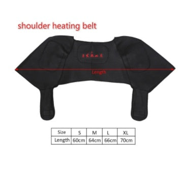 Self-heating shoulder pads