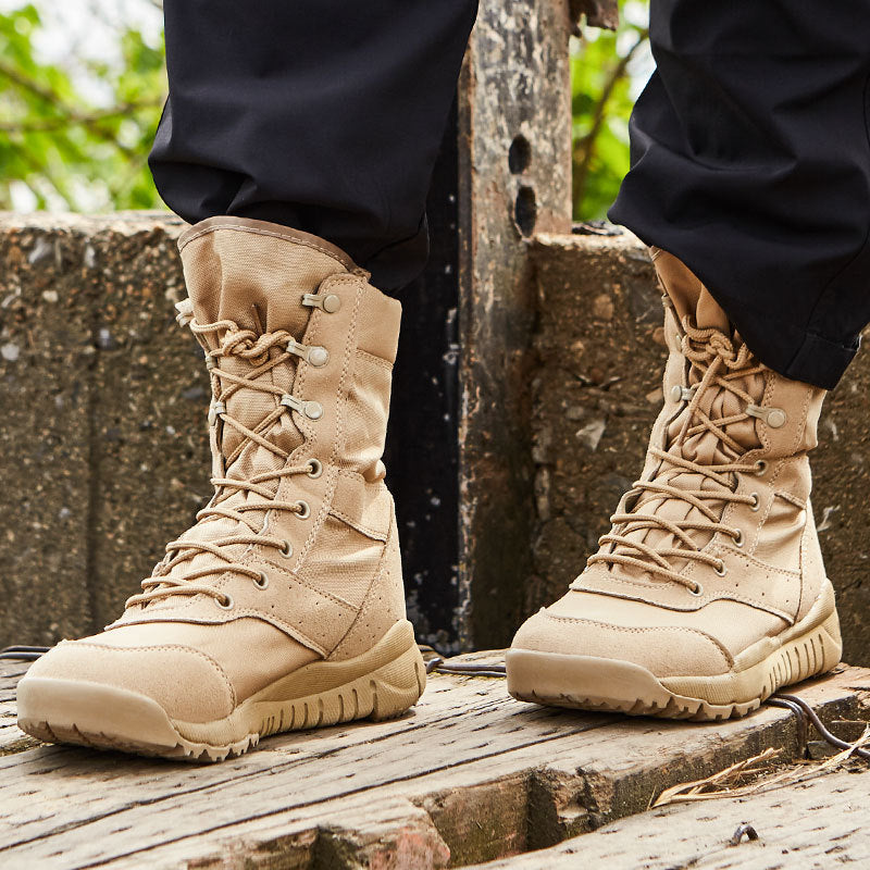 Summer Yulong Combat Boots Outdoor Climbing Boots Tactical Desert Boots