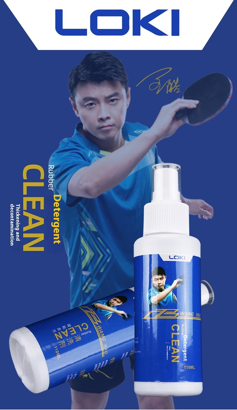 Table Tennis Blade Covering Rubber Cleaning Agent 110ml Liquid Tackifier Cleaning