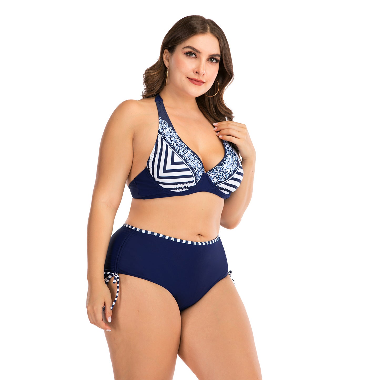 European and American plus size bikini