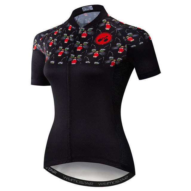 Women Cycling Jersey Shirt