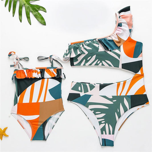 Ladies baby one-piece swimsuit