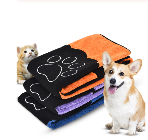 Pet absorbent towel bath towel