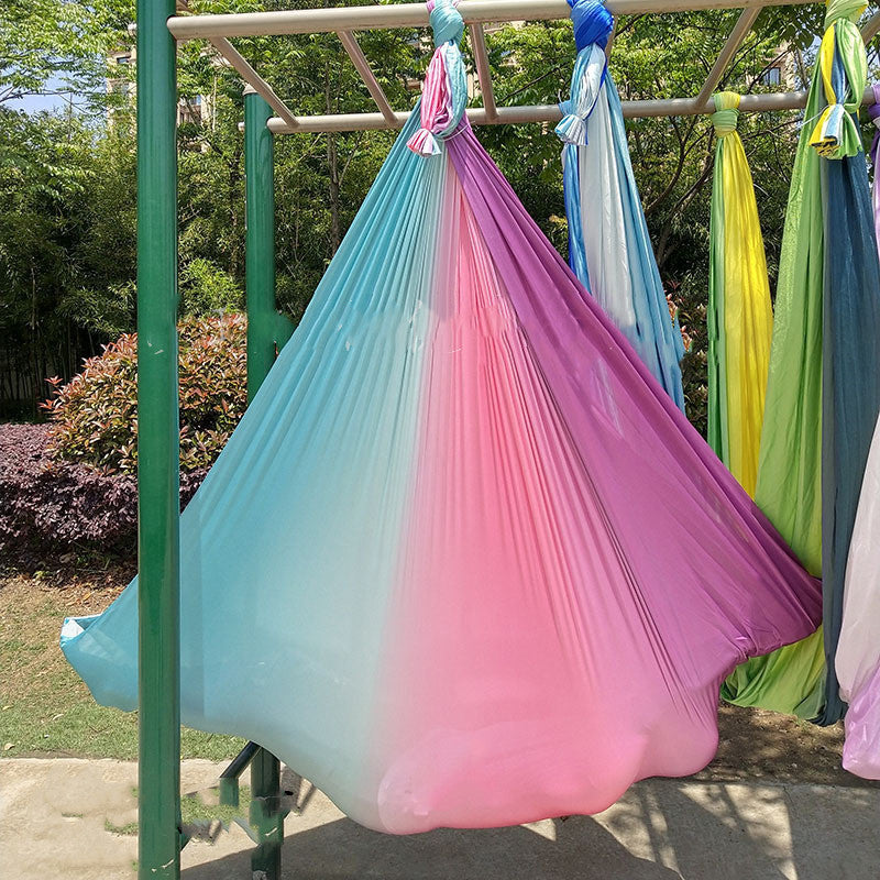 Colored Gradient Anti-Gravity Aerial Yoga Hammock