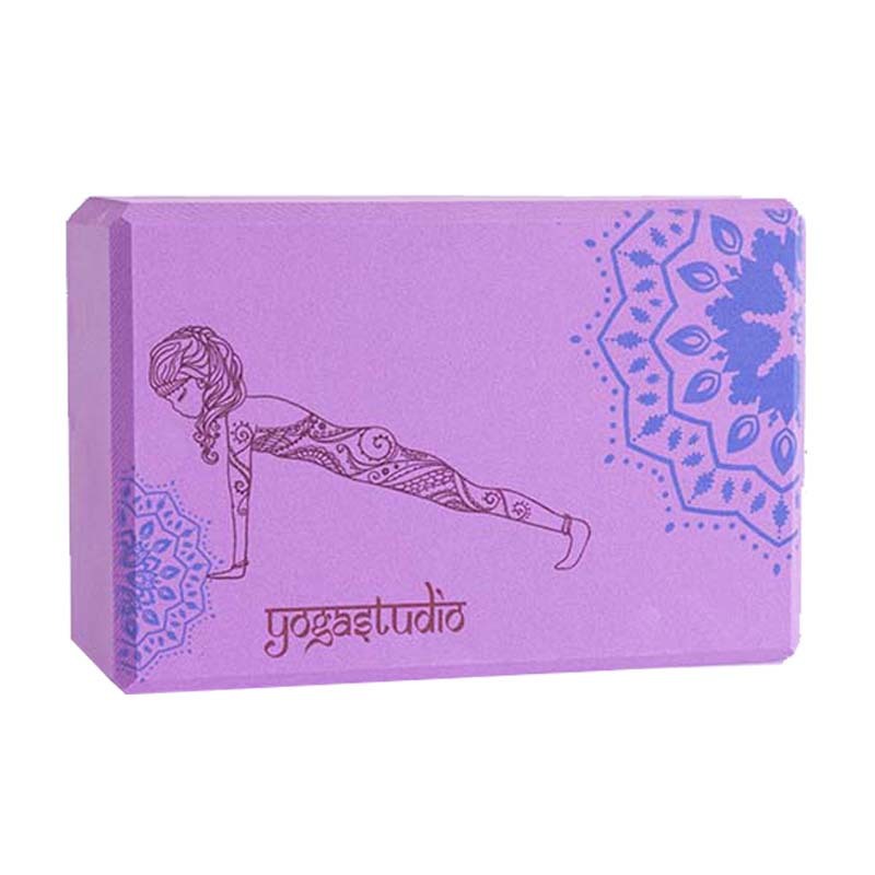 Hardened medium density yoga brick