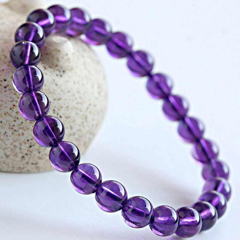 Natürliches Amethyst-Armband