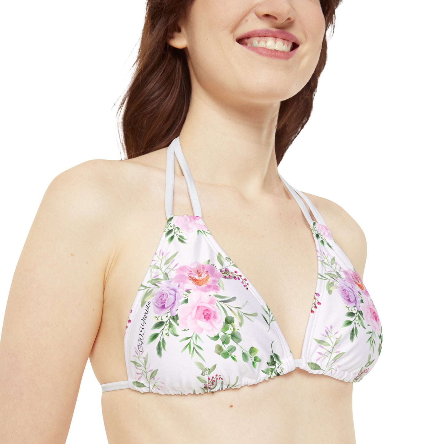 CWS Florida Riemchen-Bikinioberteil mit Dreiecksmuster von Cozy Winter Store (Versand nur innerhalb der USA)