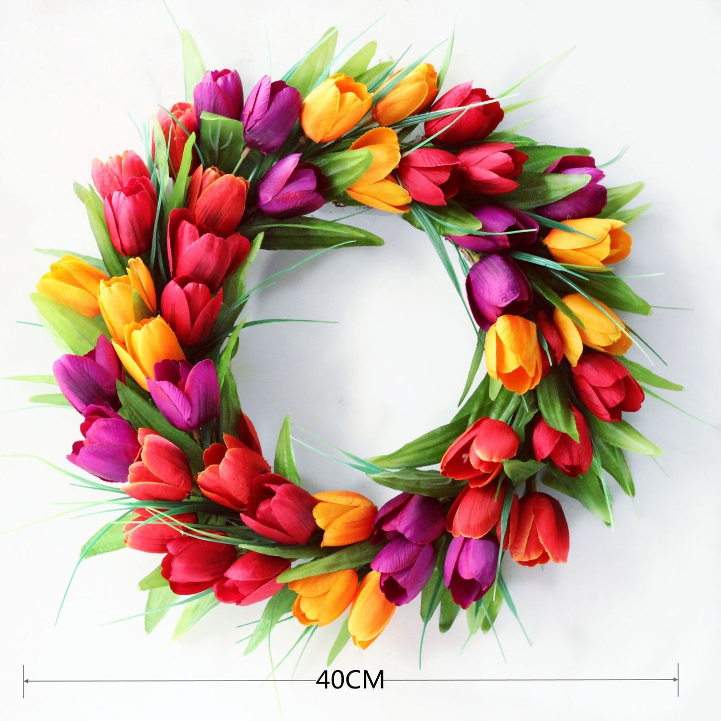 Spring Simulation Tulip Garland Home Ornamental Flower