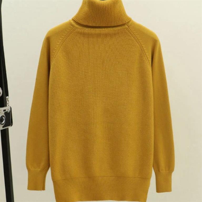 Turtleneck Women Sweater Winter Warm Female Jumper