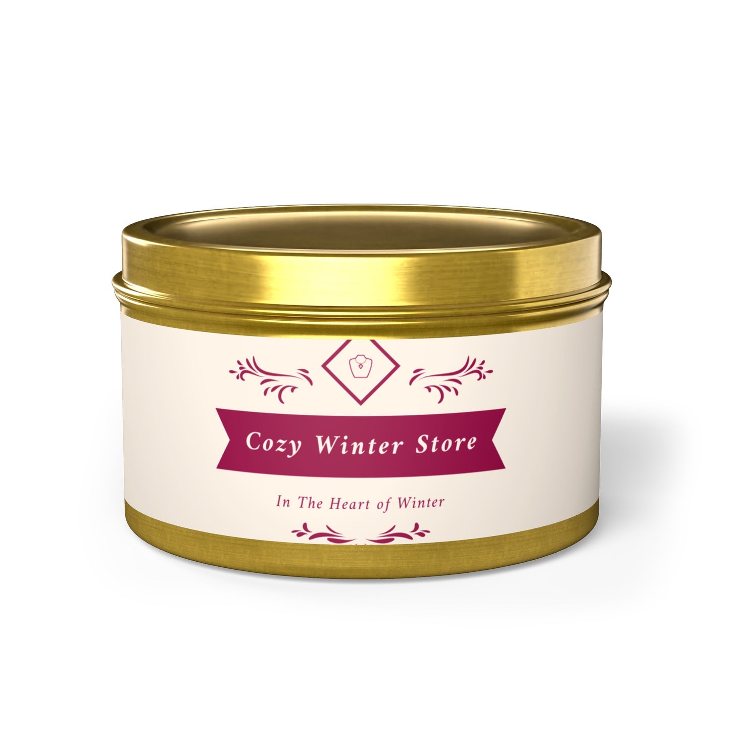 CWS FireHeart Tin Candles By Cozy Winter store