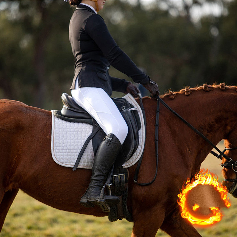 Women's High Elastic Silicone Equestrian Pants: Breathable and Shaping