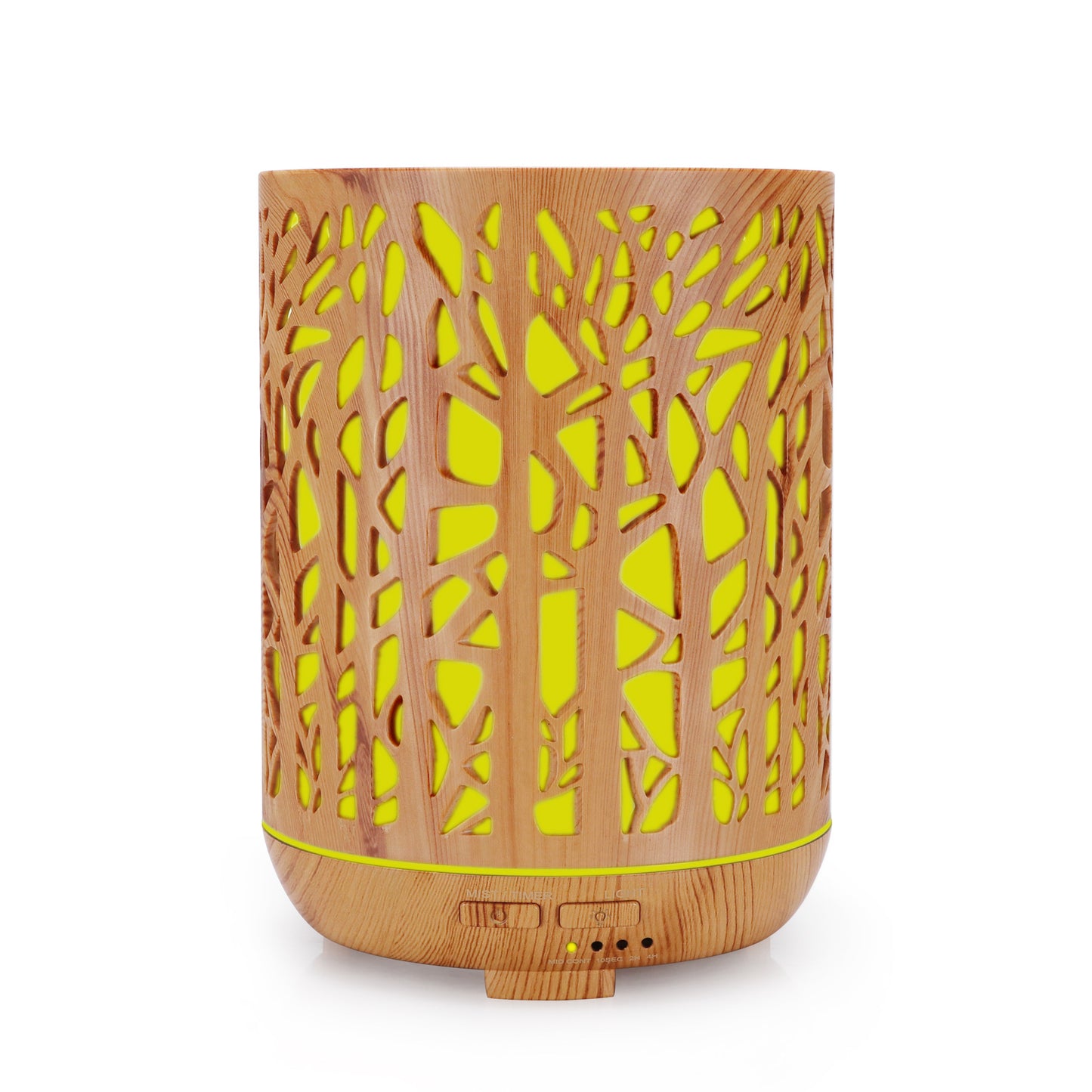 Wood Branch Wood Grain Aroma Diffuser 300ml Hollow Humidifier Aroma Diffuser Essential Oil Diffuser