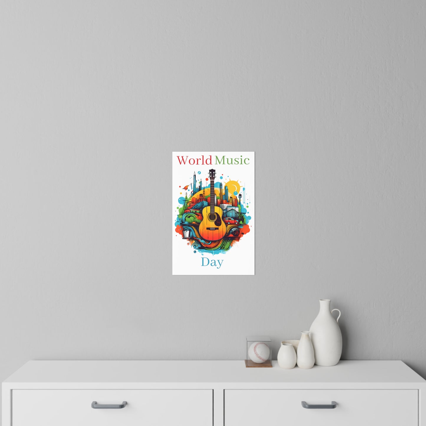 CWS Celebrations World Music Day Wall Decals