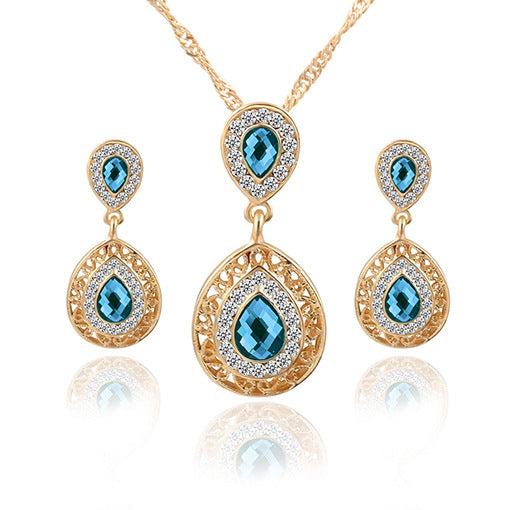 Earrings and Necklace Set Combination