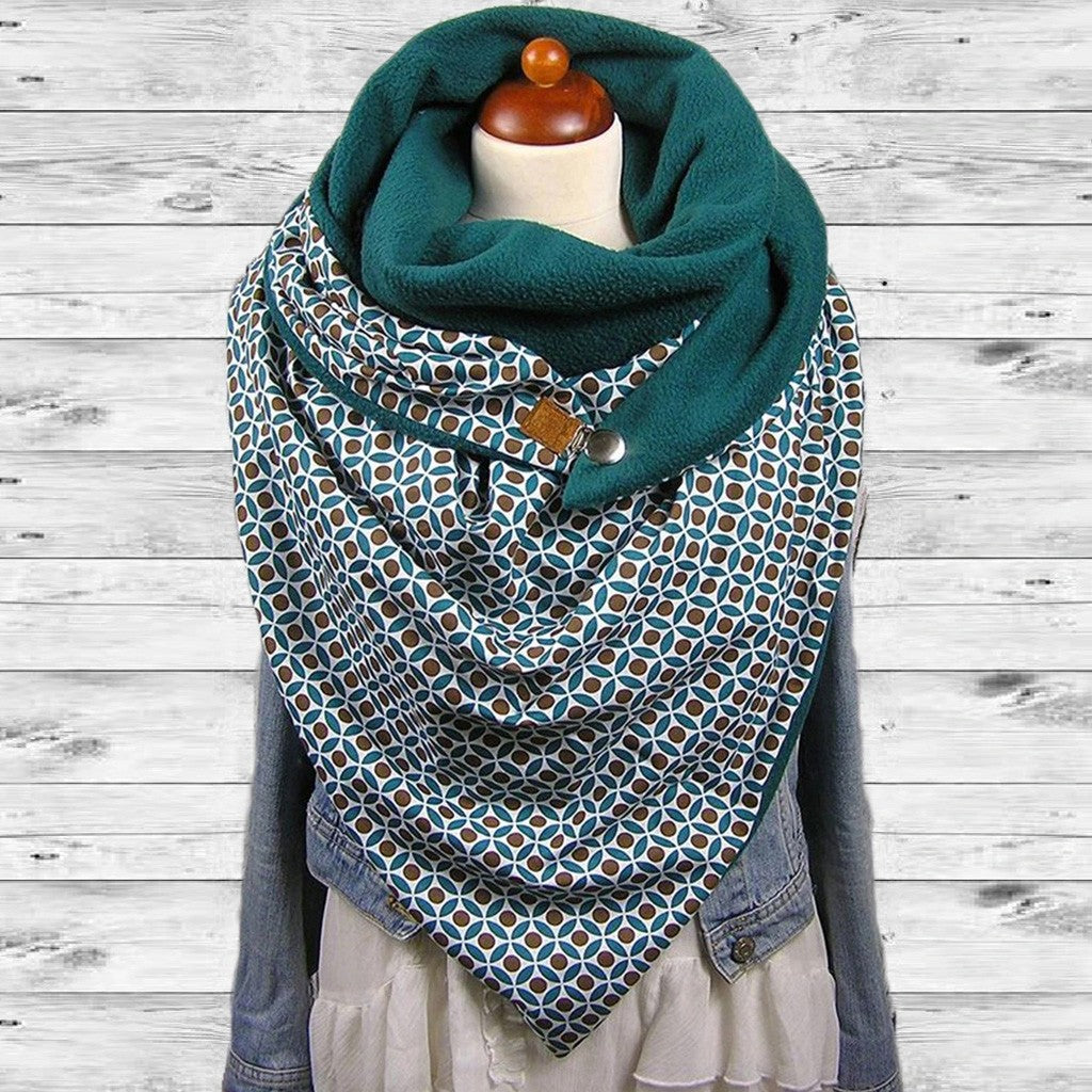 Wild thick simple warm shawl