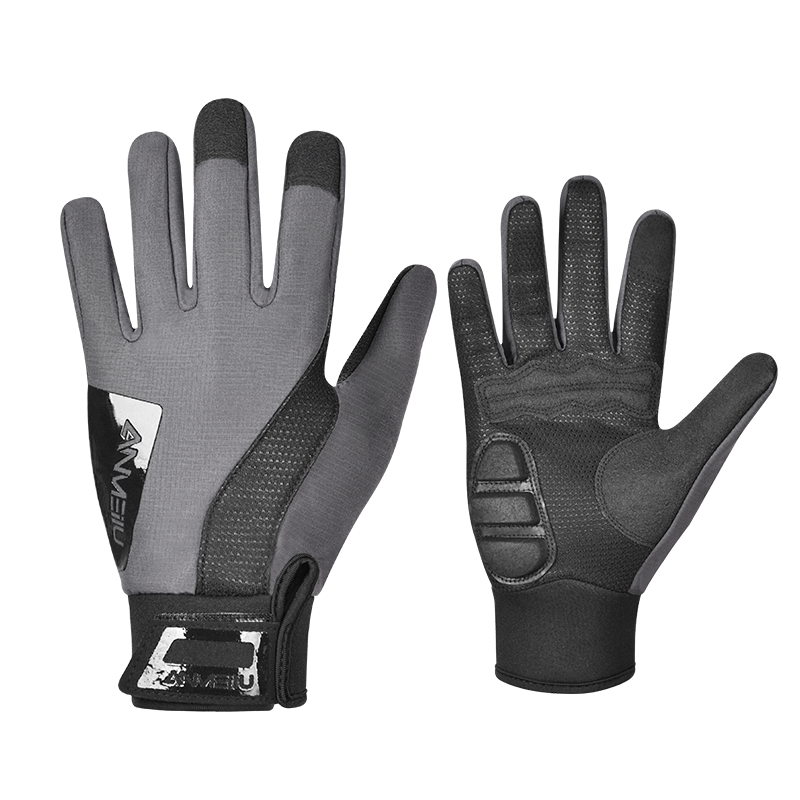 Mountainbike-Handschuhe, verdickte, winddichte Motorradhandschuhe, warme Unisex-Ausrüstung, Fahrradhandschuhe 