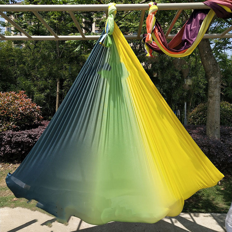 Colored Gradient Anti-Gravity Aerial Yoga Hammock