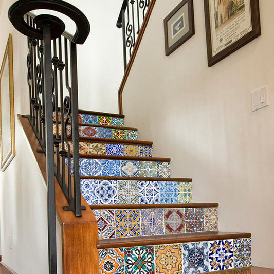 Self-adhesive stairs stickers