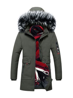 Warme Winterjacke