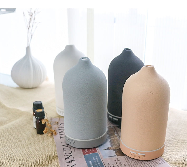 5 Colors Humificador  Ceramic Aroma Diffuser Ultrasonic Diffusers Ceramic Humidifier