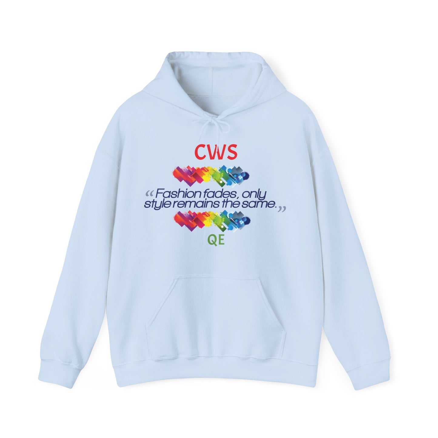 CWS Quotes " Fashion Fades"  Unisex Heavy Blend™ Hooded Sweatshirt By Cozy Winter Store