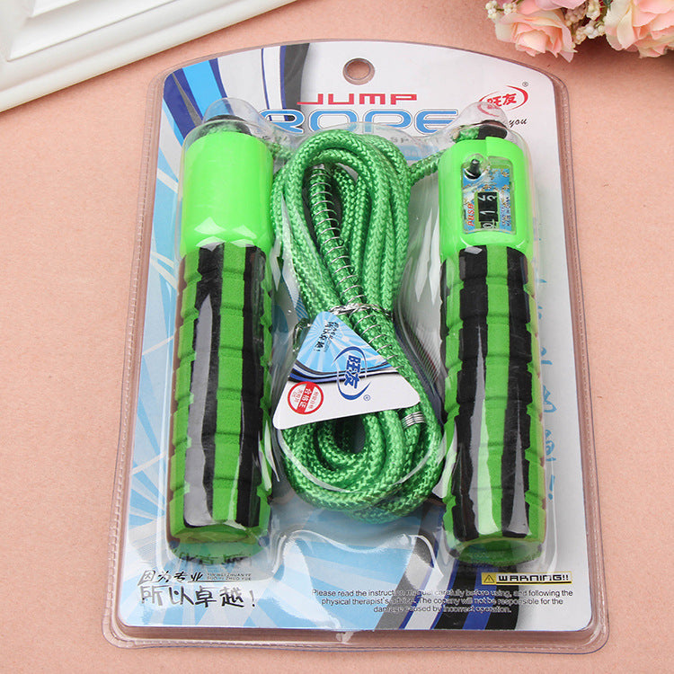 Sponge Counting Rope Skipping fitness outdoor sports goods