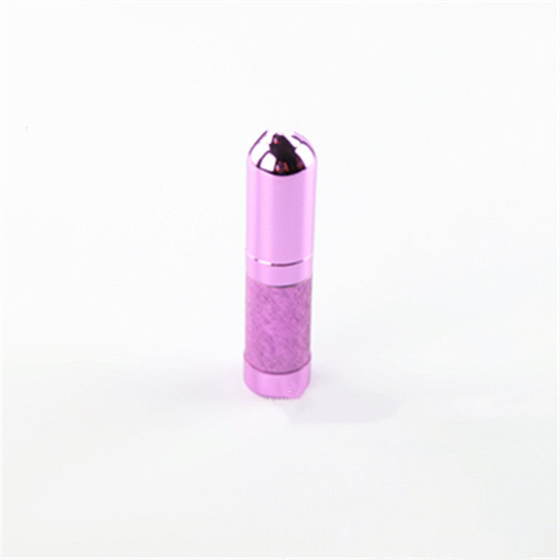 Essence Elysium: 5ml Aluminum Perfume Bottle.