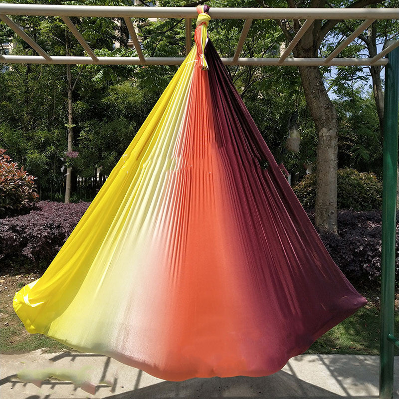 Colored Gradient Anti-Gravity Aerial Yoga Hammock