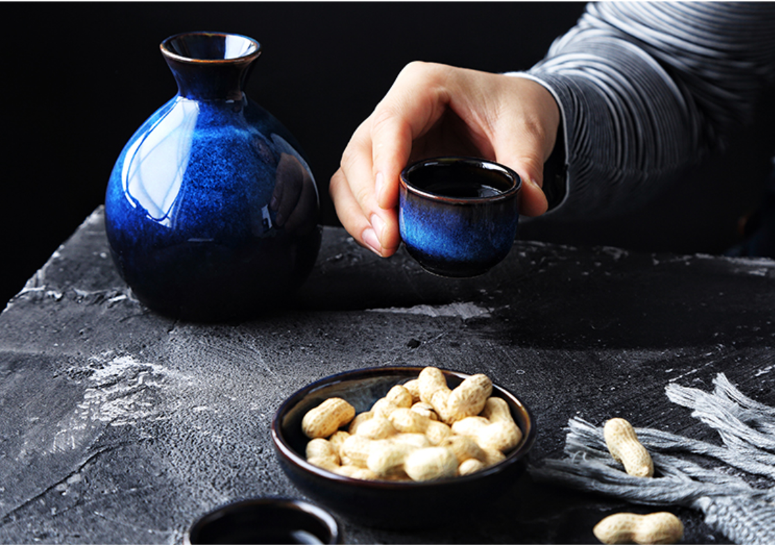 Japanese sake set