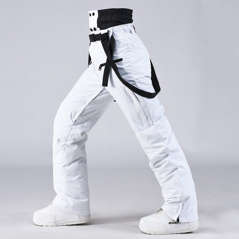 Men's And Women's South Korea Windproof Waterproof And Hard-wearing Breathable Fashion Ski Pants