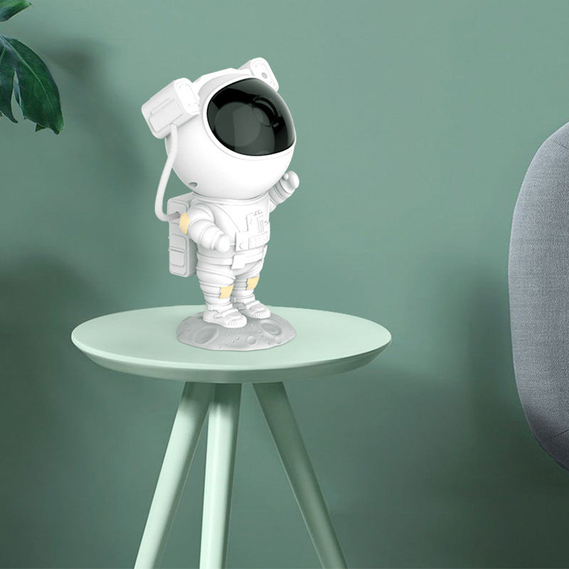 Kreative Astronaut Galaxy Starry Sky Projektor Nachtlicht USB Atmosphäre Schlafzimmer Tisch Lampe