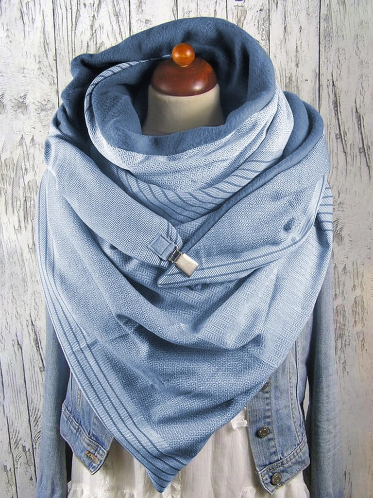 Ladies plus fleece winter scarf