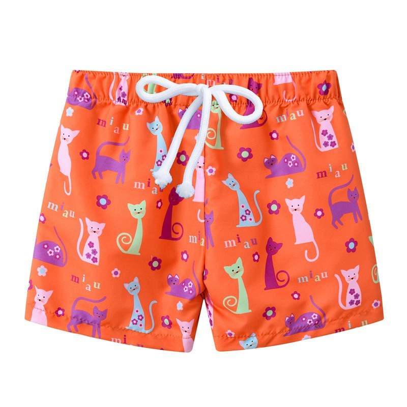 Children's cartoon printed shorts