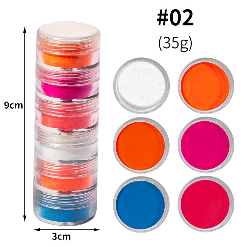 6 Colors Optional Pearl Powder Dyed Powder