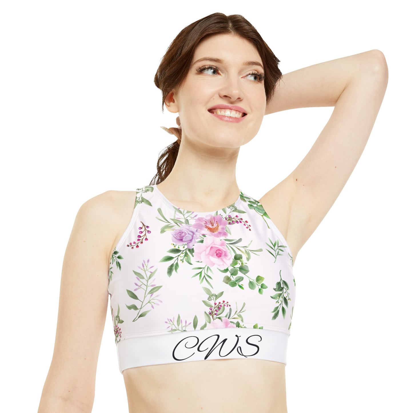 CWS Florida High Neck Crop Bikini Top von Cozy Winter Store (Versand nur innerhalb der USA)