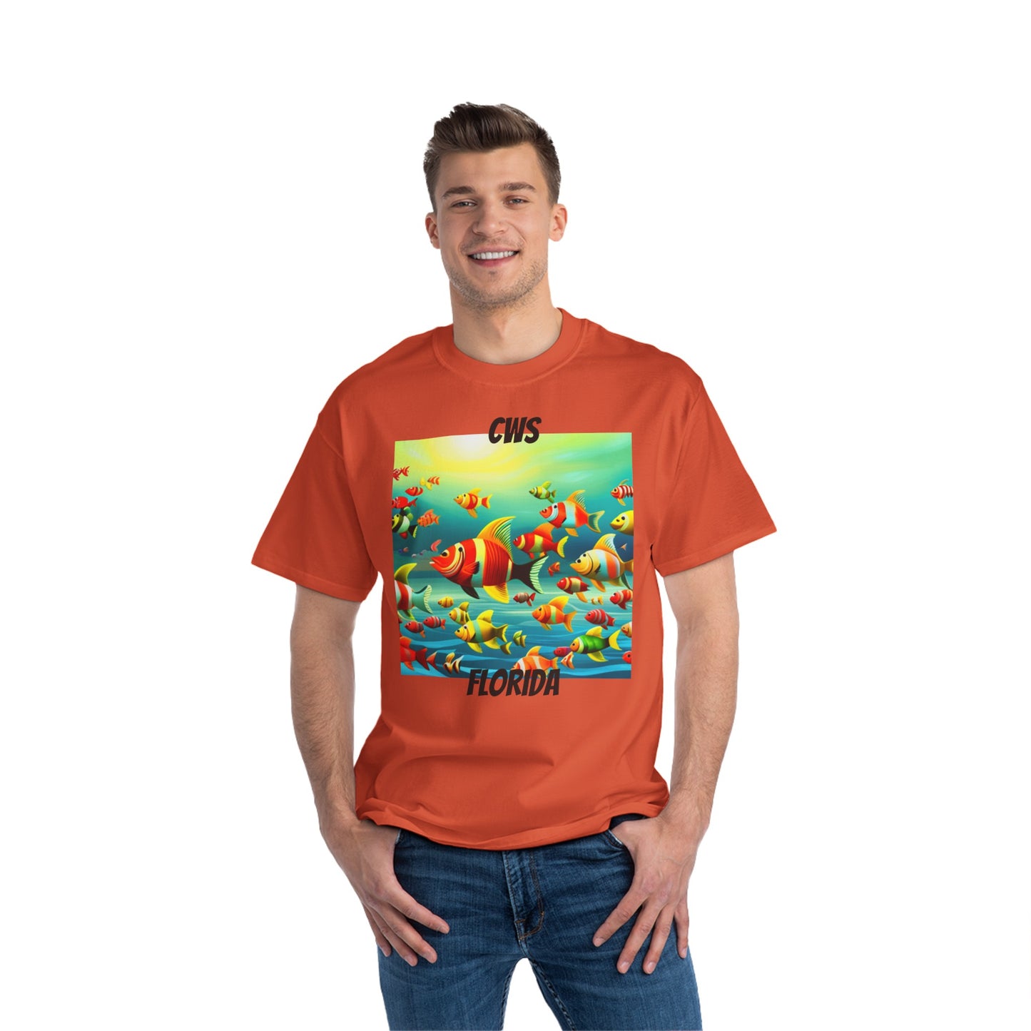 CWS Florida Beefy-T® Kurzarm-T-Shirt von Cozy Winter Store (Versand nur innerhalb der USA)